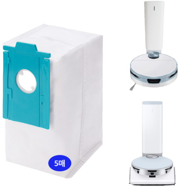 삼성 비스포크 제트 봇 AI 먼지봉투 5매 호환 VCA-RDB95B/VT, 5개, 더스트백
