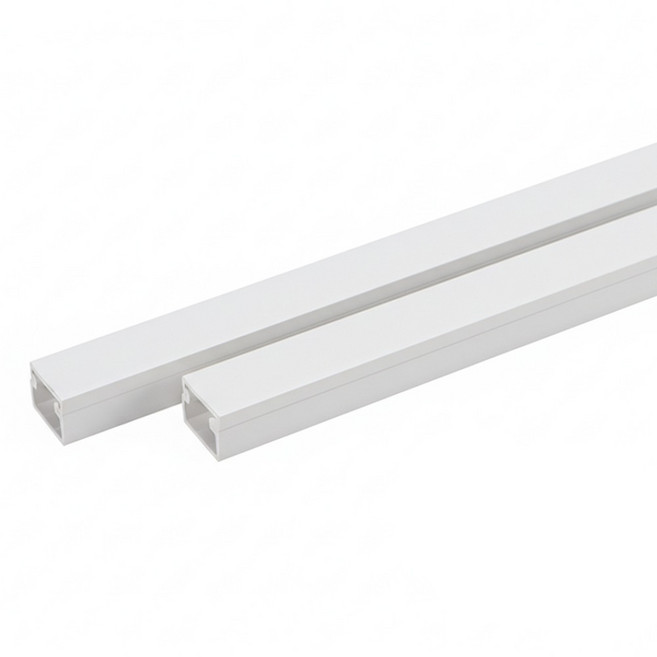 고래하우징 국산 사각몰딩 전선 쫄대 2호 4개, 화이트, 1개