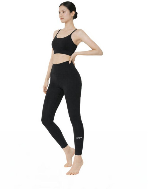 안다르 시그니처레깅스 에어쿨링 지니 9부