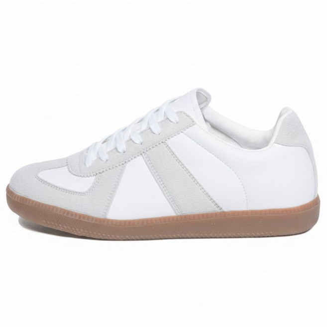 키노이 루이스 5.5cm 키높이 독일군 스니커즈 화이트