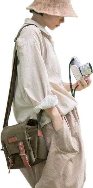 카메라 크로스백 삼각대 고리, CW N1 스몰 브라운, 1개