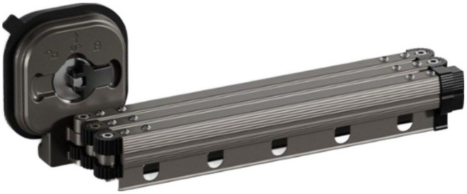 공간활용 끝판왕!! 웰리브 무중력 강력 흡착식 빨래 이불 건조대, 화이트