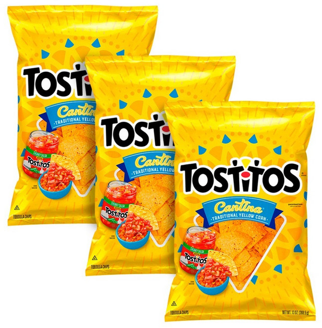 토스티토스 칸티나 트레디셔널 또띨라 칩 283.5g 3개