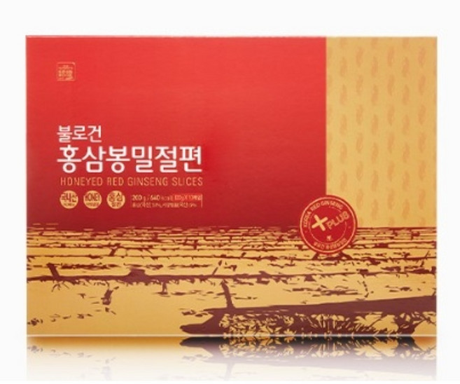 애브스터프 대동고려삼 불로건 홍삼봉밀절편 4년근 20gx10ea 쇼핑백동봉, 10개, 20g