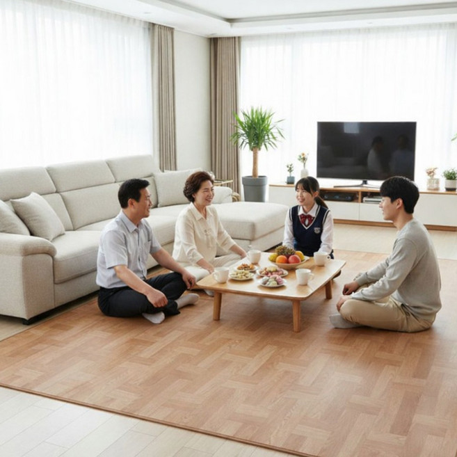 [전자파안심 2026년형]3H 한일온열기 온드리미 거실 전기카페트 바닥용 그래핀 탄소매트 카본매트 전자파차단 전기장판 2인용 부터 6인용, EMF 격자로보스 300x200