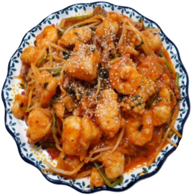 [별미곳간] 순살 아구찜 밀키트 매운맛 푸짐한 손질 아귀 간편 요리 캠핑 요리음식 간편식 업소용 술안주, 1개, 1.28kg