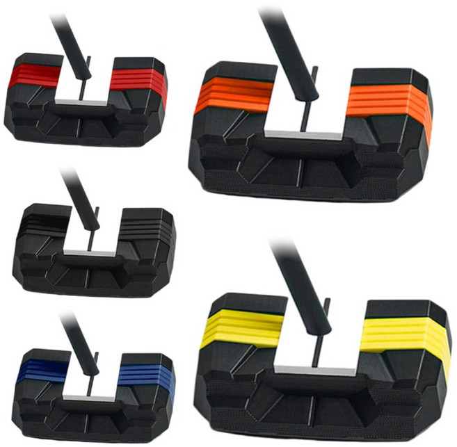 굴림채퍼터 2026 제로토크 세미말렛 AGG 카본 샤프트 장착 퍼터, 옐로우, 32.5인치