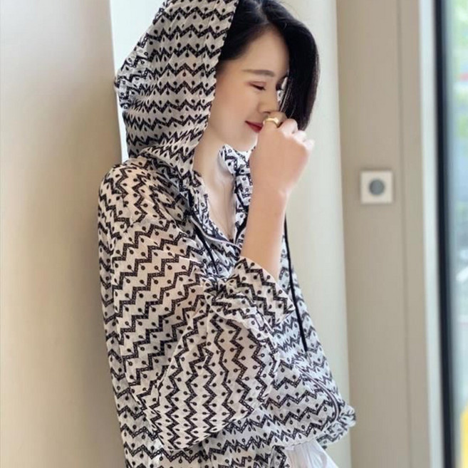 쩐쿠 여름 자외선차단 긴소매 햇빛차단 후드집업 점퍼 Z242