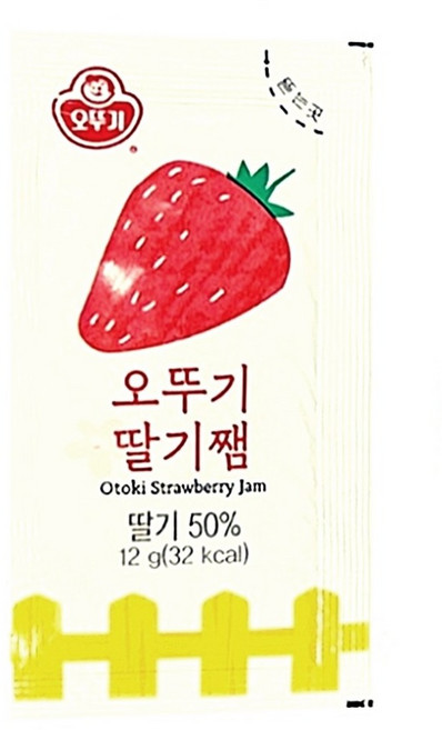 오뚜기 1회용 딸기잼, 12g, 500개