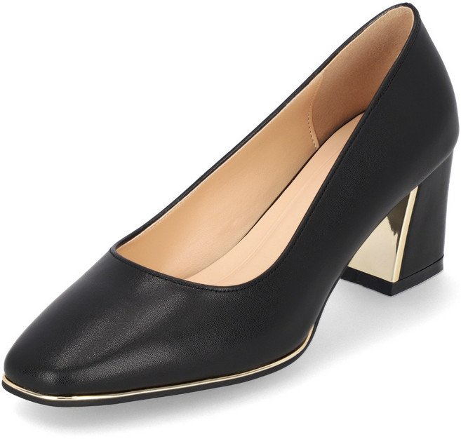 엘칸토 마쯔 여성 스퀘어 쉐입 펌프스 6cm LCWD11M313