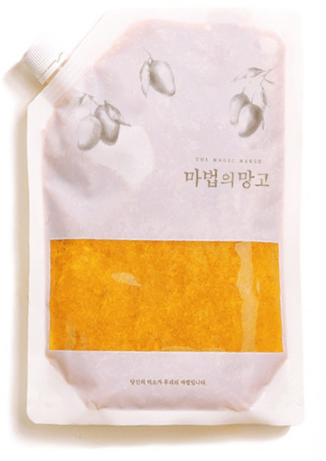 마법의망고 프로즌 냉동 수제 망고청, 1개, 1개입, 1kg