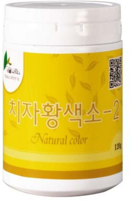 이슬나라 치자황색소-2 120g, 1개