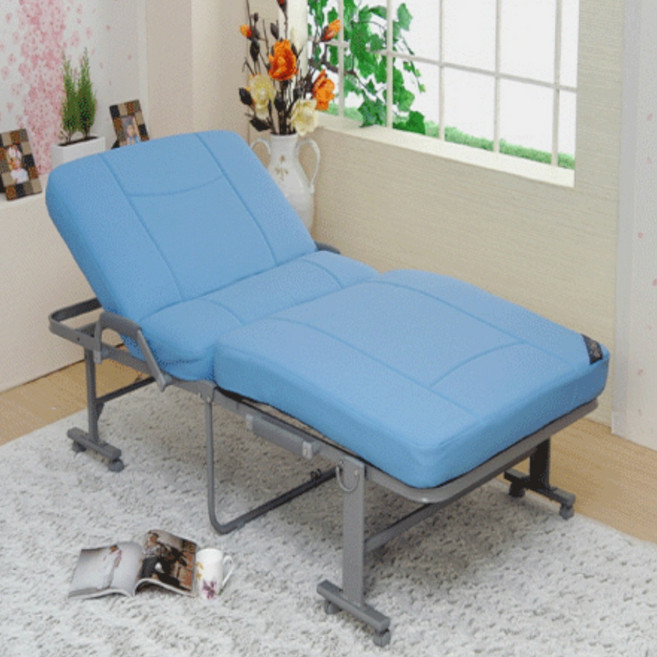 라꾸라꾸 접이식침대 라꾸라꾸침대 접이식침대 1인용 라꾸라꾸침대 슈퍼7(인조가죽) 등받이각도조절, 라꾸라꾸 슈퍼7침대 단품