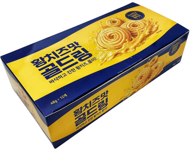 선우글로벌 황치즈 골드링, 12개, 48g
