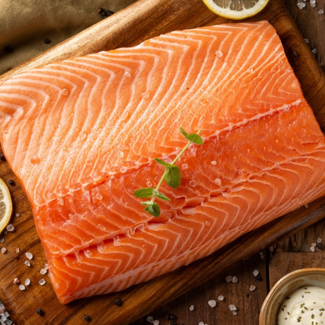 대한민국농수산 노르웨이 딥스킨 생연어 200g, 딥스킨 생연어 500g, 1개