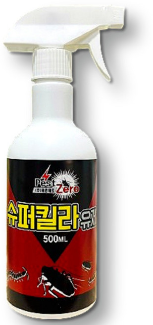 셀프방역 슈퍼킬라 500ml 10배강력성분 가정용 실내용 해충 구제 방지 제타킬과같은성분, 1개