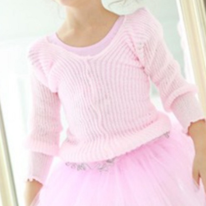 캐릭모아키즈 여아용 발레 긴팔 워머