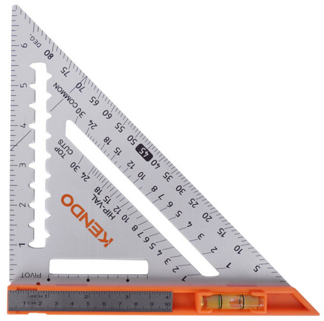 켄도 17.78cm 멀티 삼각자 35315NEW, 1개