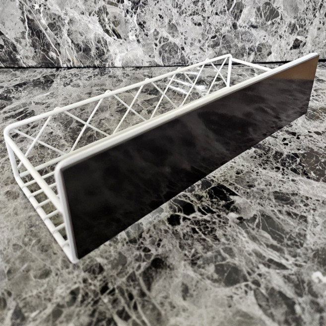 대신스토어 냉장고 대형 자석선반 세탁기 철제 공간활용 정리대, 화이트(White), 2개