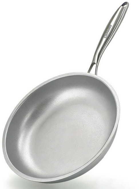 CookBuddy 무연마제 304 스텐 후라이팬 인덕션 겸용, 1개, 32cm