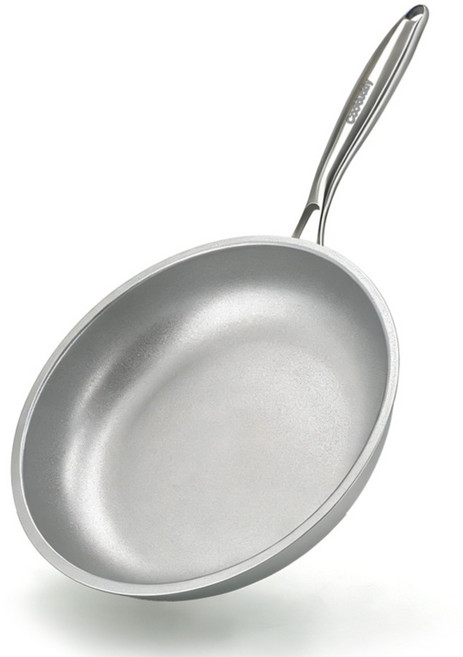 CookBuddy 무연마제 304 스텐 후라이팬 인덕션 겸용, 1개, 30cm