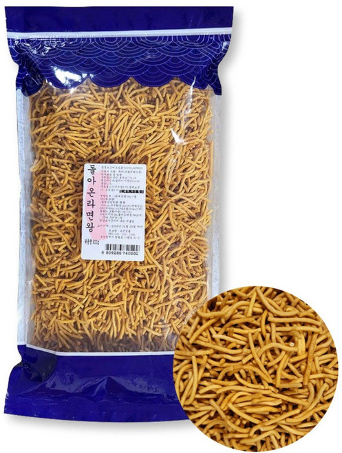 네이처월드 돌아온 라면왕 추억의 라면스낵 옛날과자 라면땅, 900g, 2개