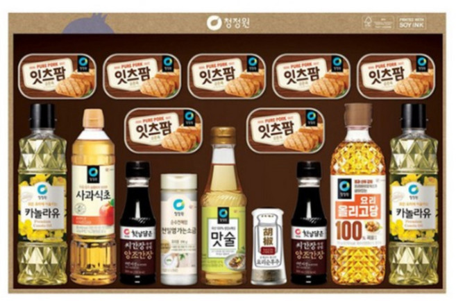 대상 청정원 종합 16호 선물세트 (쇼핑백포함), 1set