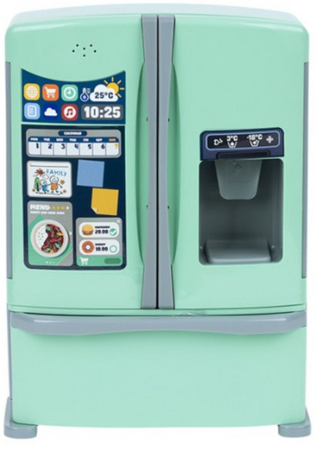 [캐스비] 플레이 리틀맘그린 냉장고(2957) 어린이 소꿉놀이 작동주방놀이
