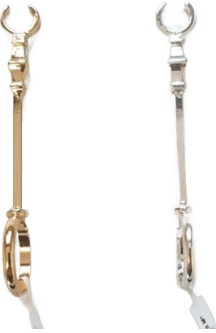 NTP 담배냄새 방지 시가렛 홀더 담배반지 담배집게, 홀더링/집게_골드M, 1개