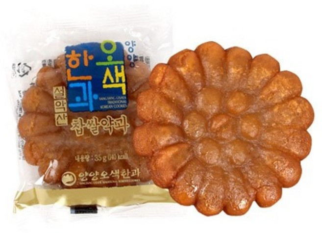양양 오색 찹쌀약과, 35g, 20개