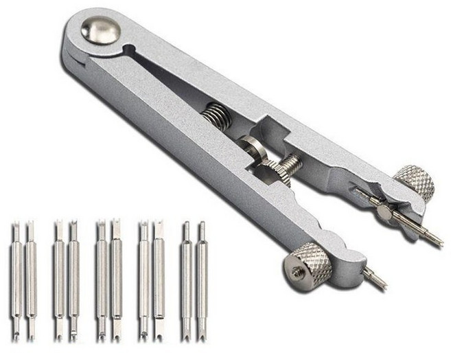 스프링바 플라이어공구 시계줄 플라이어 메탈 블랙 실버