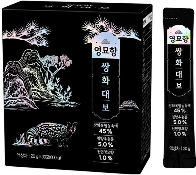 영묘향 쌍화대보 [20g 스틱 / 1박스 30개입 / 가정의 달 특별 할인], 20g