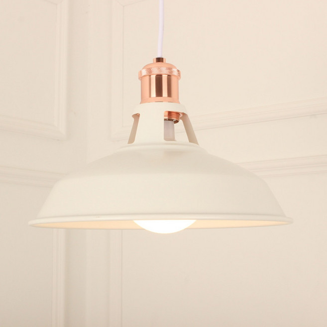 인테리어 식탁등 치프 1등 화이트 블랙 민트 그레이 팬던트 조명, 치프1등 화이트 + 12W전구색(노란빛) 1개