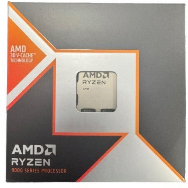 AMD 라이젠7-6세대 9800X3D (그래니트 릿지) (정품), AMD 9800X3D 정품박스