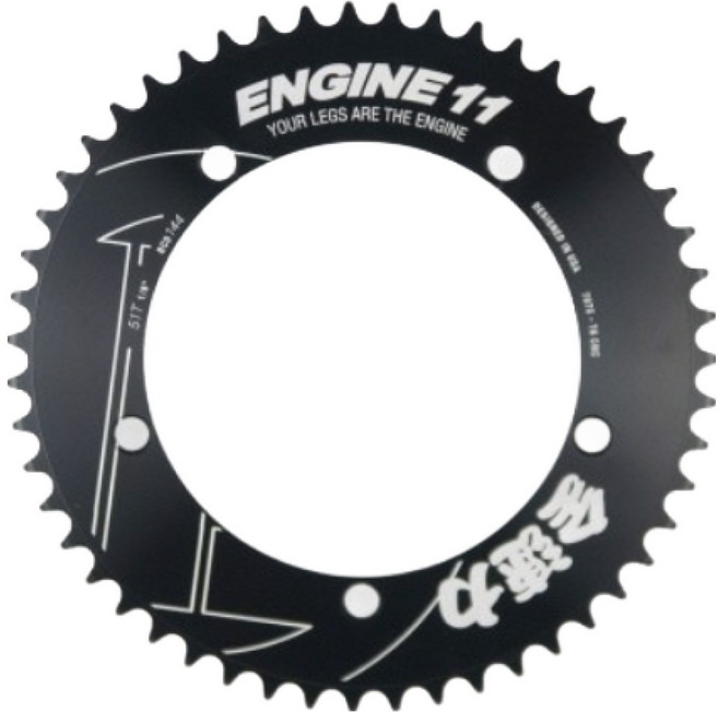 엔진11 트랙 체인링 전속력 블랙 실버 부산 픽시 튜닝