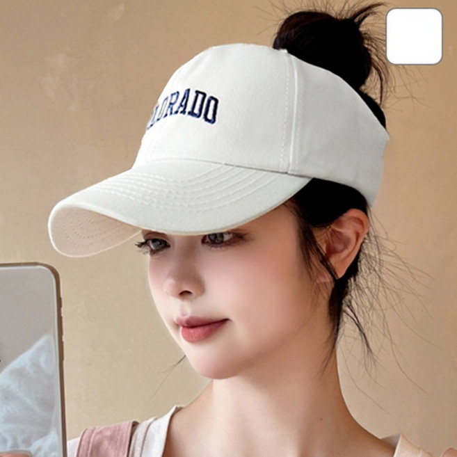 [HANNAL] 오픈형 COLROADO 포니테일 볼캡