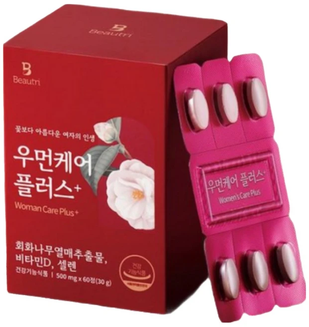 뷰트리 우먼케어 플러스 여성건강솔루션 갱년기 500mg x 60정 2개 - 쿠팡