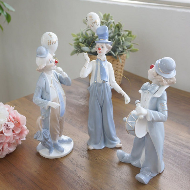 삐에로 3type 도자기 인형, 키다리 풍선 삐에로(116)