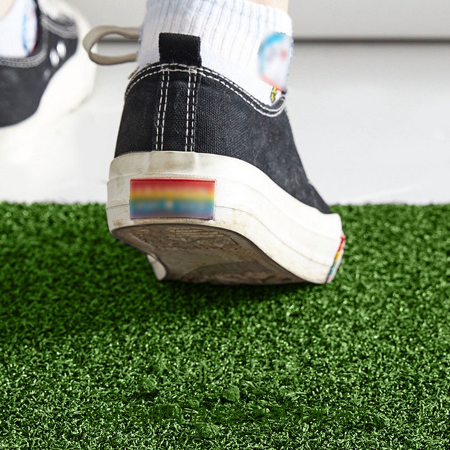 New Century Trade 고급형 발매트 신발바닥 흙 청소 매트 가정용 업소용 현관 출입문 미끄럼방지 매트, 60*90cm, 1개, 코너그린 매트