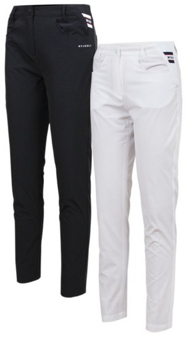 김영주골프 여성 나일론 요코 배색 팬츠