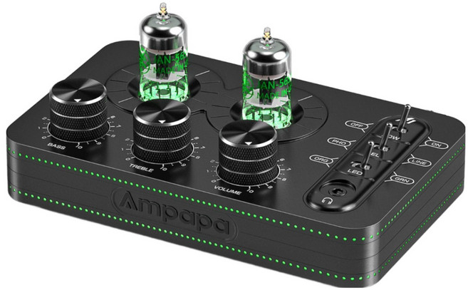 Ampapa A1 - GE5654 진공관 프리앰프 & MM PHONO 프리앰프 & 헤드폰 앰프