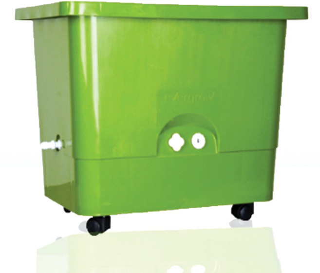 자동급수텃밭화분 HW-D형 바퀴포함 베란다채소재배기 옥상텃밭베란다채소재배기 옥상텃밭, 텃밭화분(D형), 1개