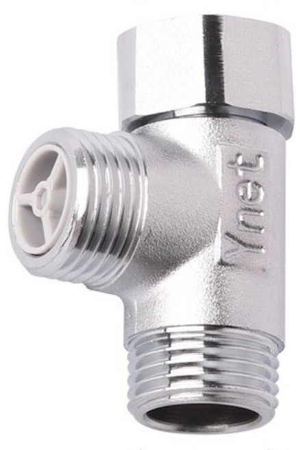 신형T밸브아답터체크밸브, 1개