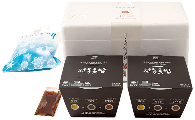 제주지역명물 활전복톳밥300g, 2개, 300g