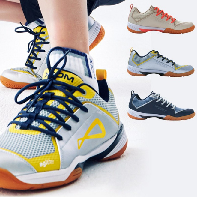 (공식판매) 엑시옴 살사 5 인도어화 실내운동화 스포츠 탁구 신발 탁구화