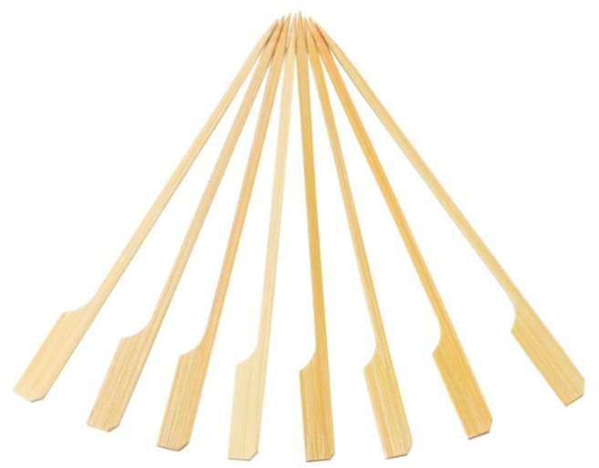 앞날창창 다용도 대나무 손잡이 꼬치 18cm, 1개, 300개입