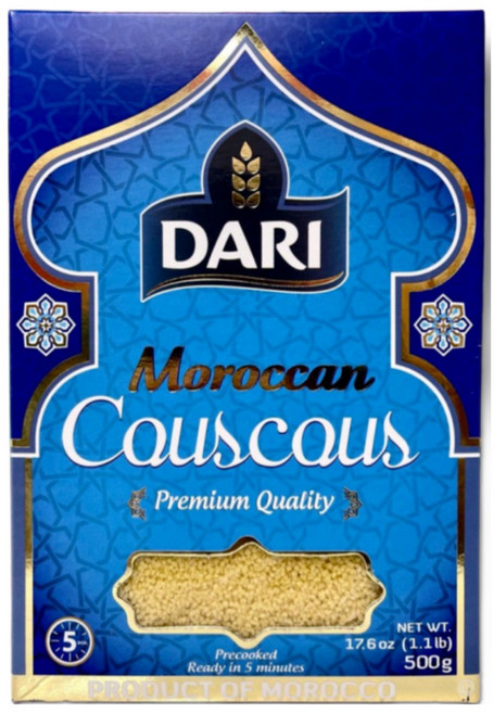 Dari Premium Traditional Moroccan Couscous 다리 프리미엄 전통 모로코 쿠스쿠스, 1개, 1kg