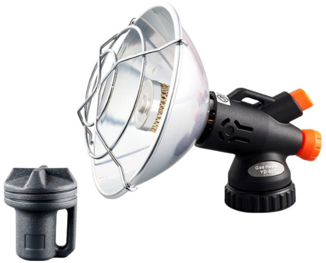 YAPOGI 휴대용 캠핑/낚시 휴대용 난로 가스 히터 수납 박스, 1세트, 이소가스용