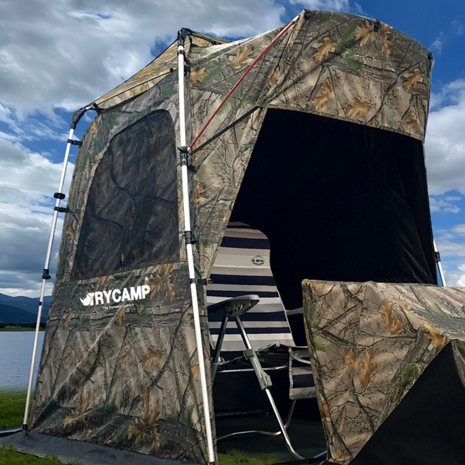 트라이캠프 FA-1414H 포터블 의자형 낚시텐트 길이조절가능텐트 소형 대형좌대 모두 사용가능, FA-1414H 텐트+탑플라이+시트+선바이저