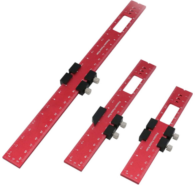 글로비 목공 눈금자 마킹자 직각자, 160mm, 1개